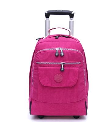 Laptop Accessories Organizer Bag - 18インチホイール付きラップトップバックパック,男性用防水トラベルバックパック,大容量バッグ,機内持ち込み手荷物