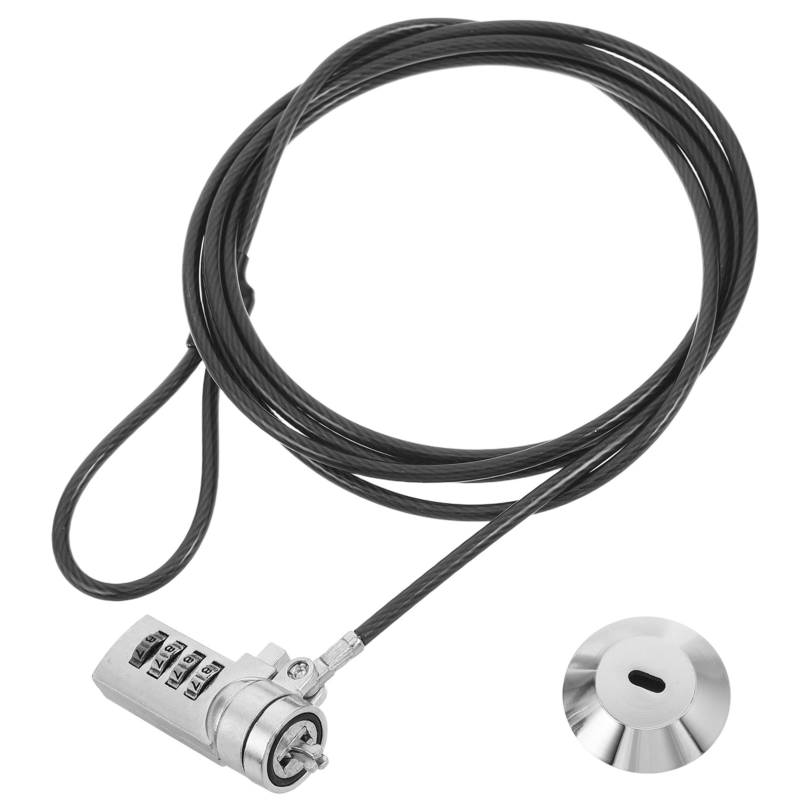 Laptop Lock Cable - ノートパソコンロック コンピューターケーブルセキュリティ ノートブック用 ハロウィン クリスマス対策 ノートパソコンロック