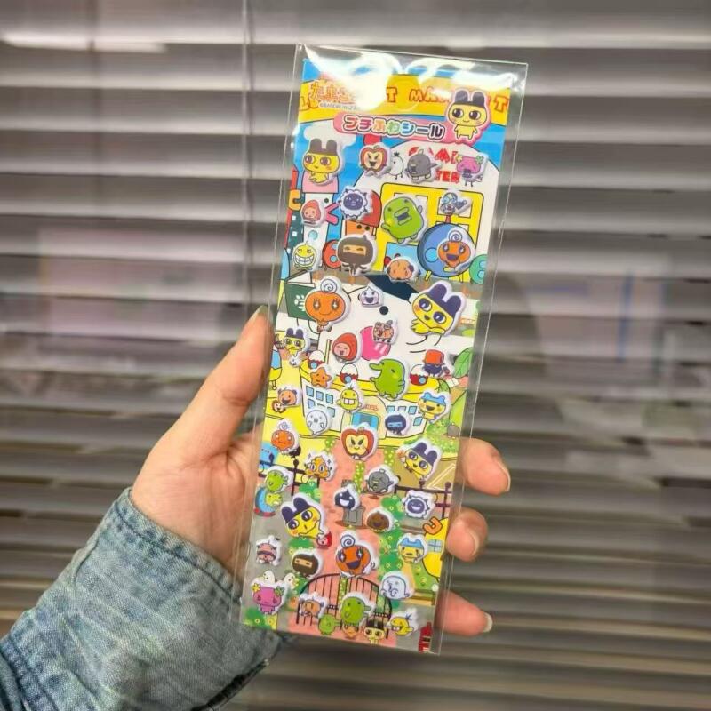 Laptop Editing Accessories - 6 個たまごっち漫画バブルステッカー創造性 Diy 電話ケーススーツケースラップトップ装飾ステッカーアニメ周辺機器ギフトおもちゃ