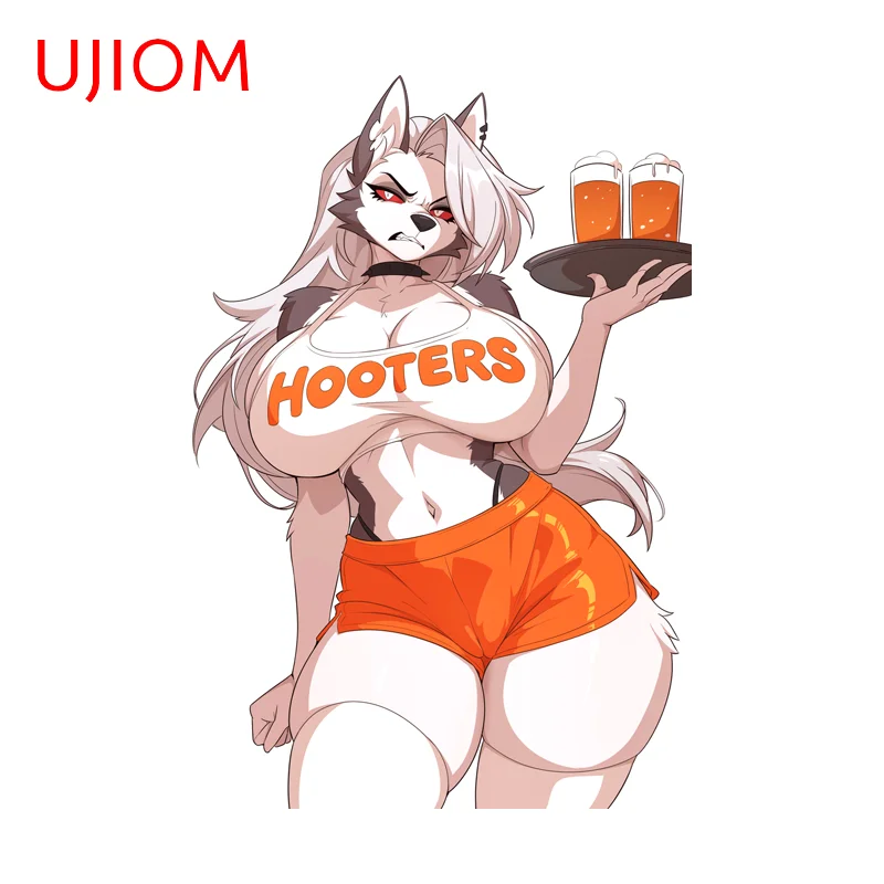 Laptop Accessories Girls - UJIOM Loona スポーツウェア Waifu ウォールステッカー 興味深い毛皮のようなオオカミの女の子