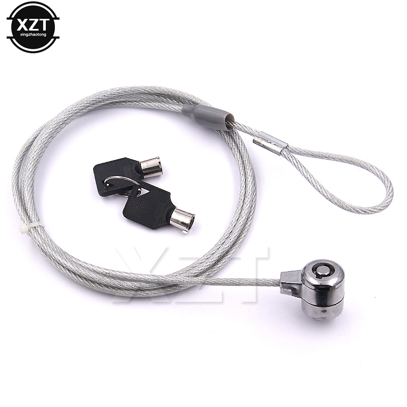 Laptop Lock Cable - ノートブック,ラップトップ,コンピューターのロック,キー付きセキュリティケーブルチェーン,盗難防止ロック,PC,中国,新品