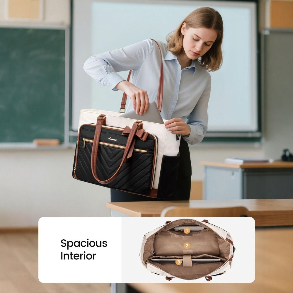 大容量保温ランチトートバッグ 3 in 1デザイン カップホ - Laptop Accessories Organizer Bag のレビューと価格