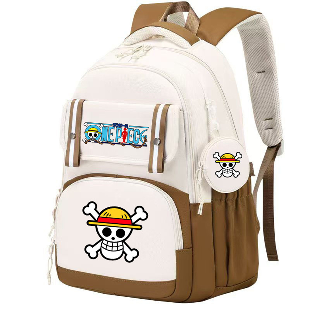 アニメ「ONE PIECE」のバックパック。大容量で、学生や - Laptop Editing Accessories のレビューと価格