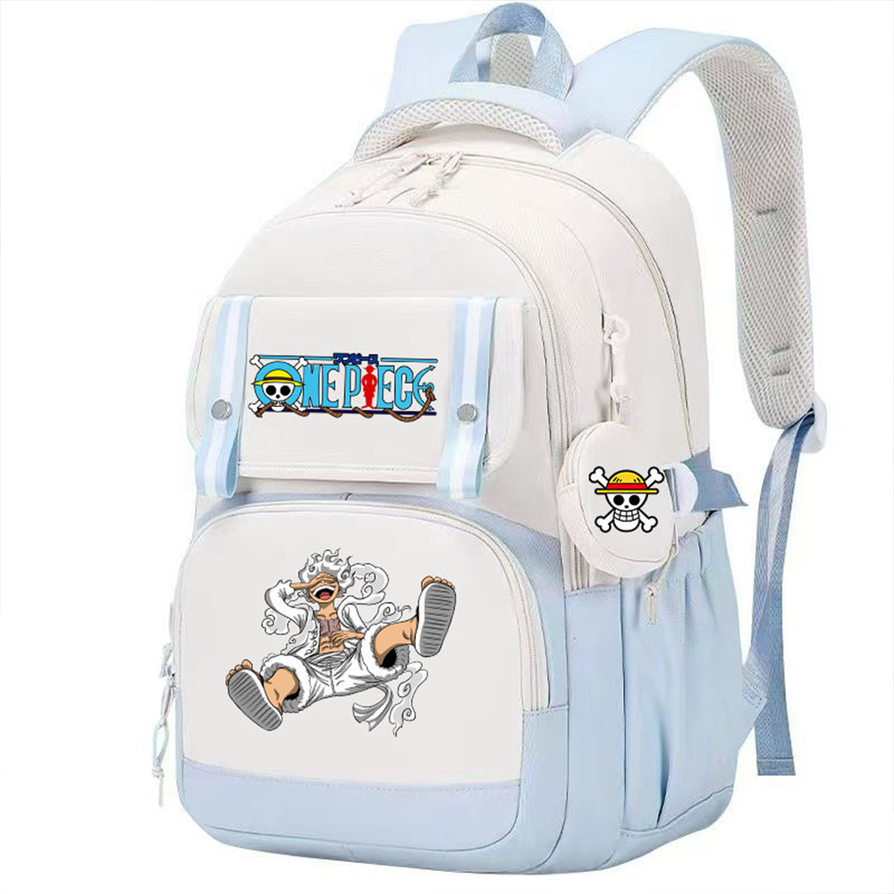 アニメ「ONE PIECE」のバックパック。大容量で、学生や - Laptop Editing Accessories のレビューと価格