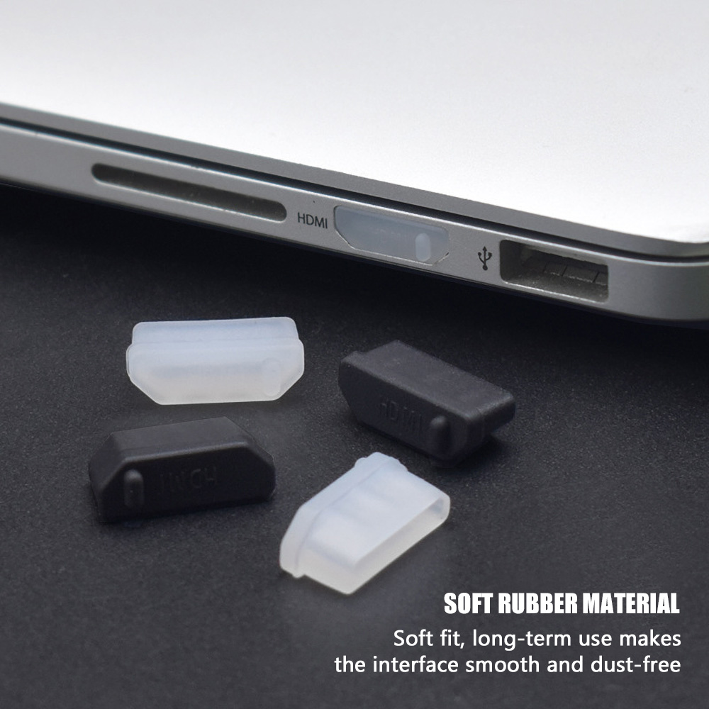 9個入り透明シリコン製ダストプラグストッパー ポートプロテク - Laptop Accessories Usb のレビューと価格