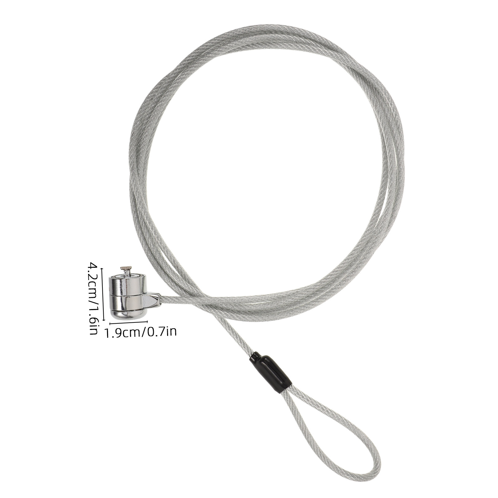 ノートパソコンセキュリティロックケーブル1セット、亜鉛合金製 - Laptop Lock Cable のレビューと価格