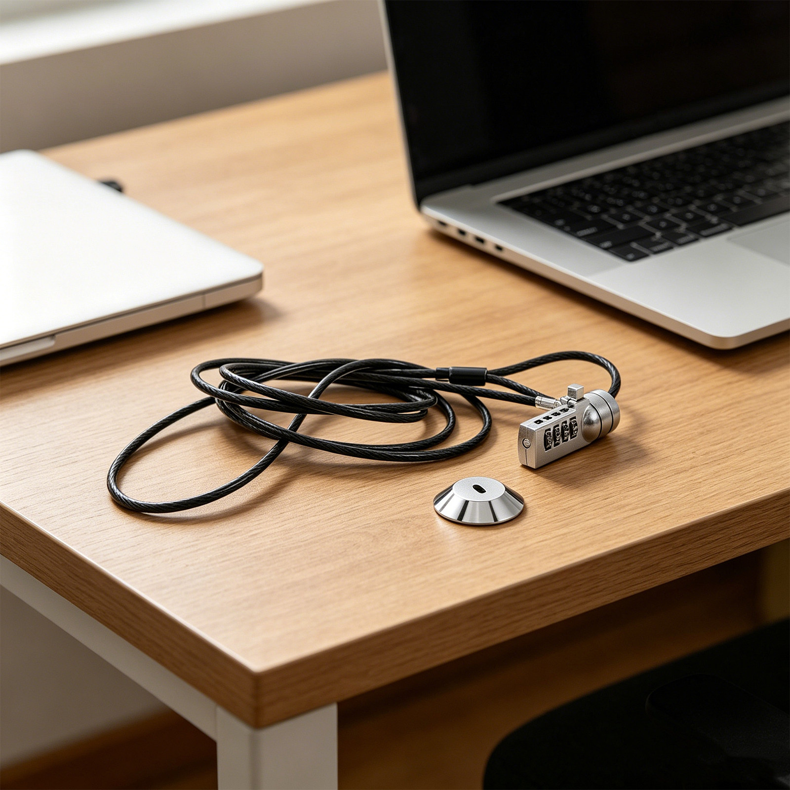 1セット：ノートパソコン用ロック、コンピューターケーブル、盗 - Laptop Lock Cable のレビューと価格