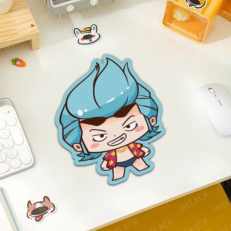 ワンピース漫画アニメキャラクターかわいいマウスパッド和風滑り - Laptop Editing Accessories のレビューと価格