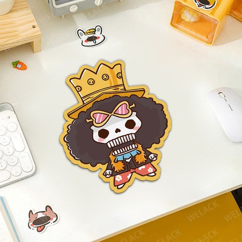 ワンピース漫画アニメキャラクターかわいいマウスパッド和風滑り - Laptop Editing Accessories のレビューと価格