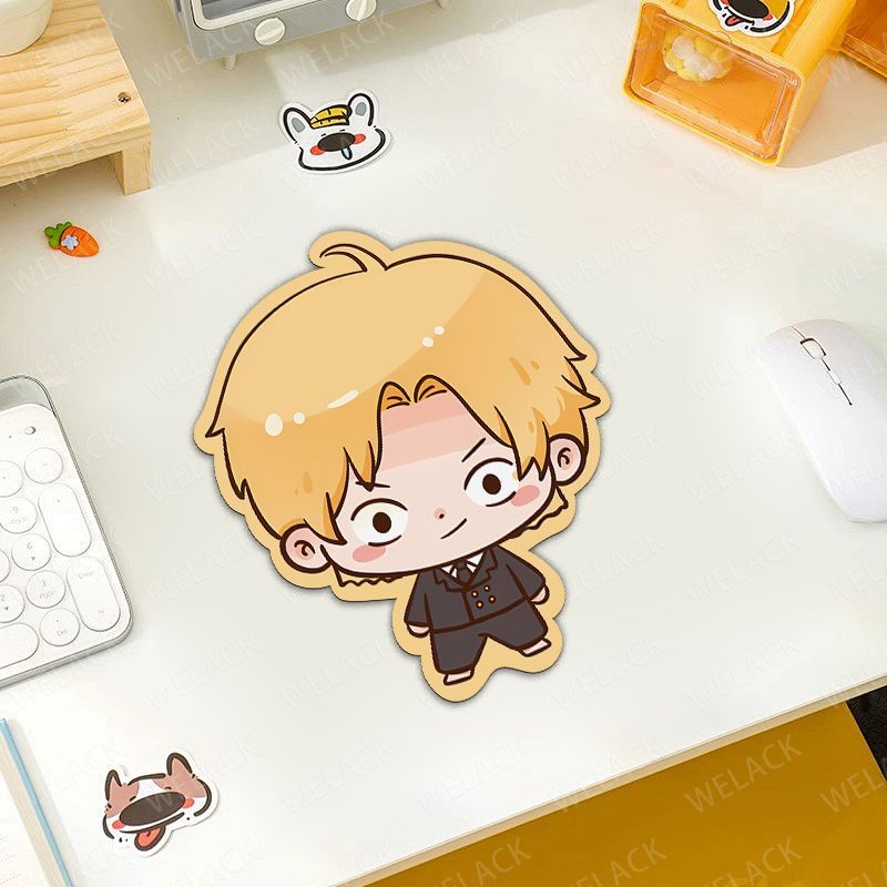 ワンピース漫画アニメキャラクターかわいいマウスパッド和風滑り - Laptop Editing Accessories のレビューと価格