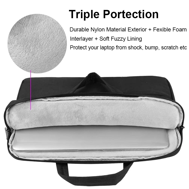 キャリーラップトップバッグスリーブとフロントバッグ 13 1 - Laptop Accessories Organizer Bag のレビューと価格