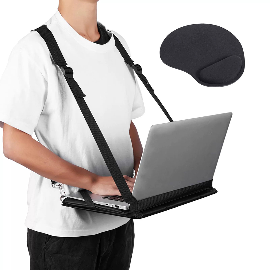 ウェアラブルラップトップバッグ ショルダーストラップと収納ポ - Laptop Accessories Organizer Bag のレビューと価格