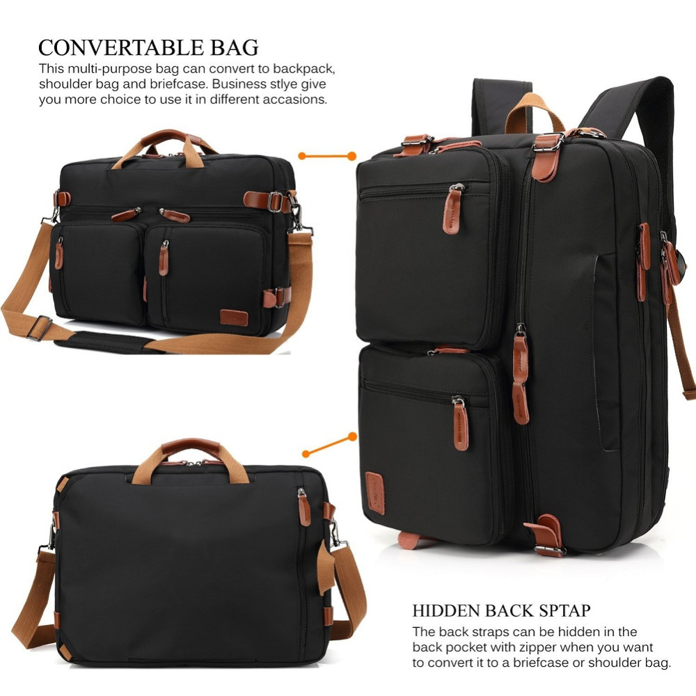 3-in-1 多機能コンバーチブルラップトップバックパック  - Laptop Accessories Organizer Bag のレビューと価格