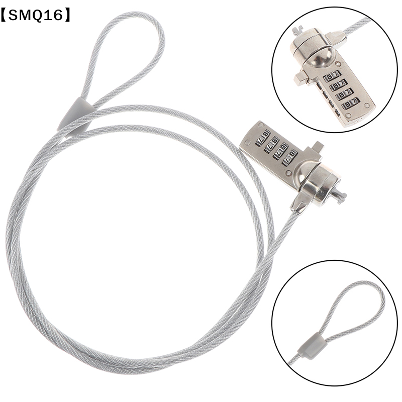 4桁セキュリティパスワード付きコンピューターロック、ノートパ - Laptop Lock Cable のレビューと価格
