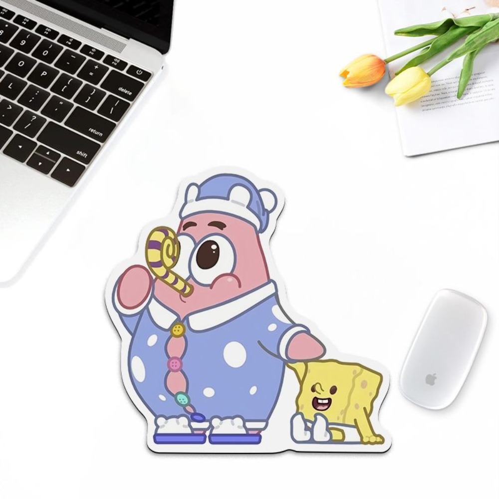 かわいいスポンジボブの形をしたマウスパッド – ノートパソコ - Laptop Editing Accessories のレビューと価格