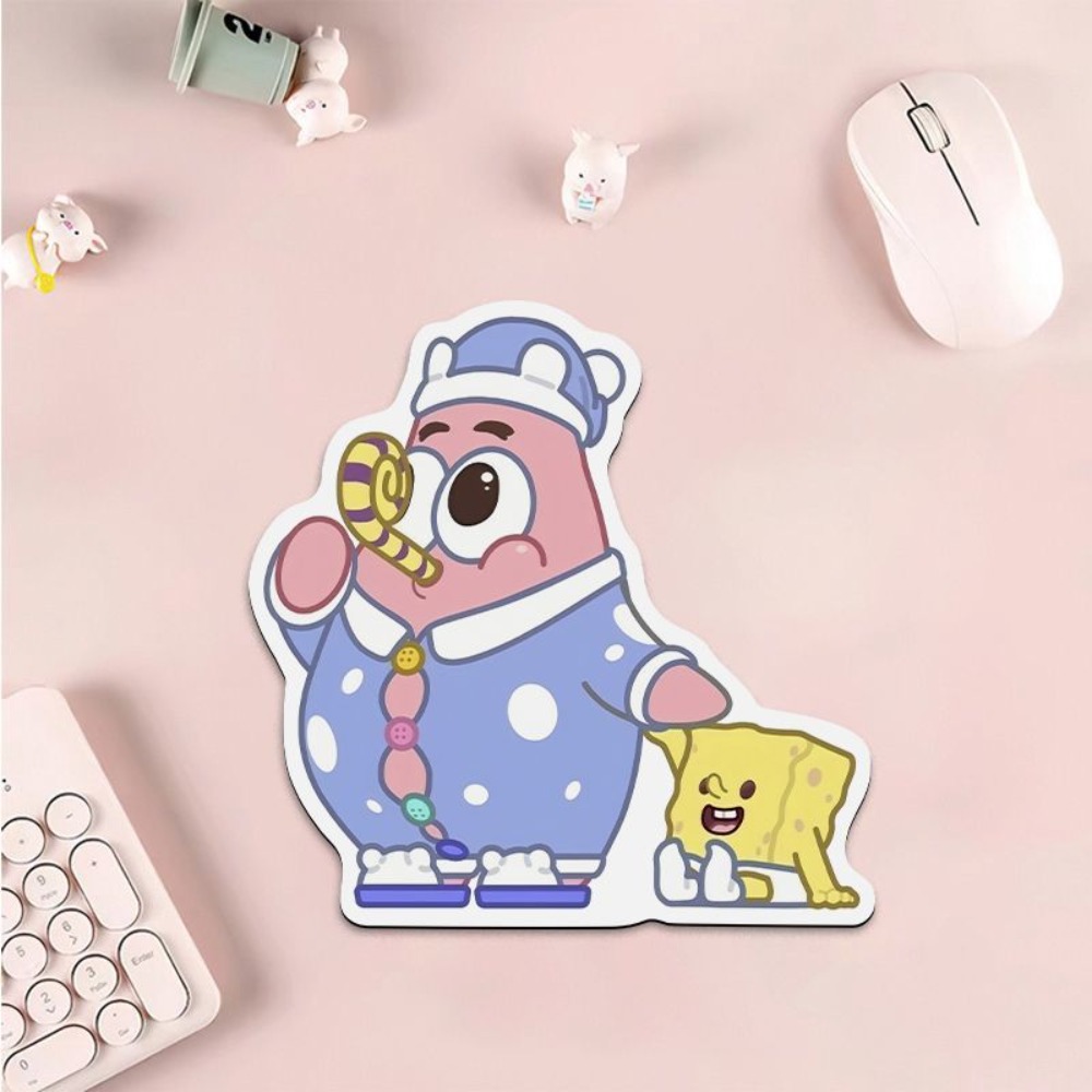 かわいいスポンジボブの形をしたマウスパッド – ノートパソコ - Laptop Editing Accessories のレビューと価格