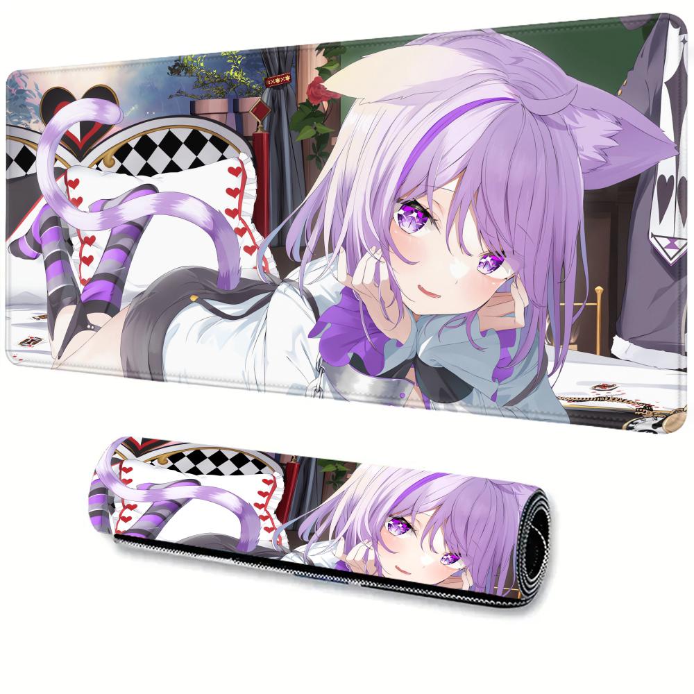 マウスパッド アニメガール 拡張デスクマット PC ゲームア - Laptop Accessories Girls のレビューと価格