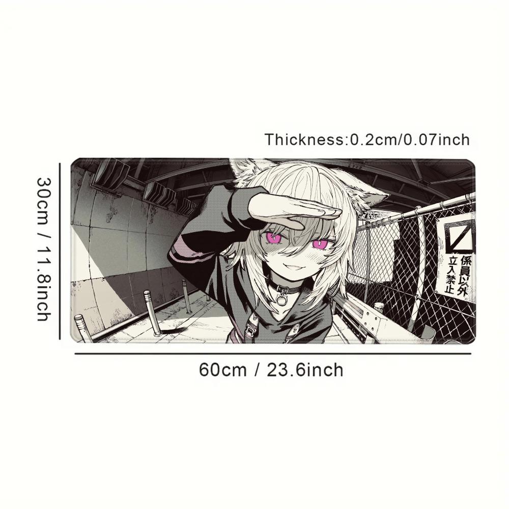 マウスパッド アニメガール 拡張デスクマット PC ゲームア - Laptop Accessories Girls のレビューと価格