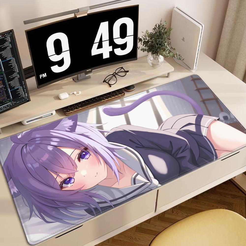 マウスパッド アニメガール 拡張デスクマット PC ゲームア - Laptop Accessories Girls のレビューと価格