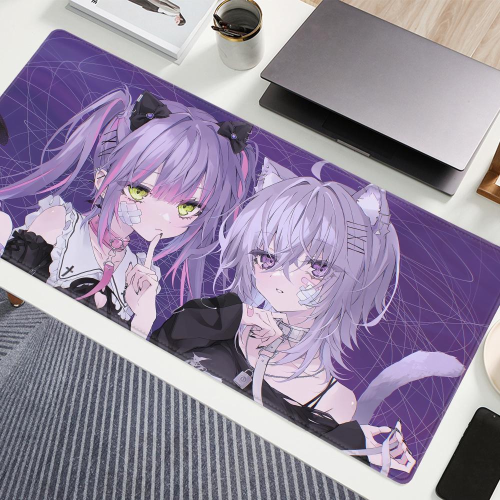 マウスパッド アニメガール 拡張デスクマット PC ゲームア - Laptop Accessories Girls のレビューと価格