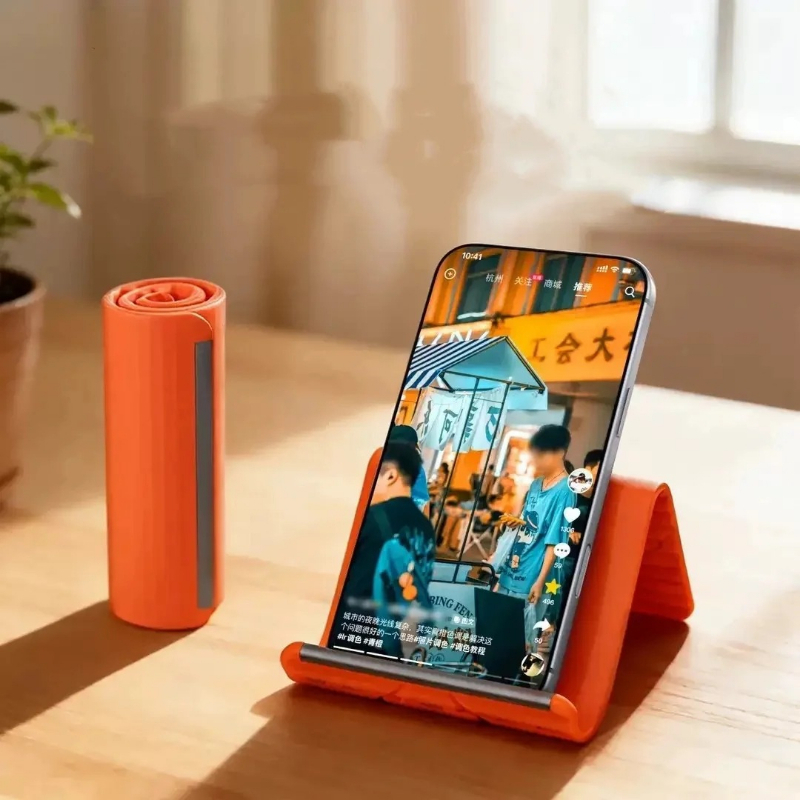 怠惰な携帯電話スタンドシリコンデスクトップタブレットラップト - Laptop Accessories のレビューと価格