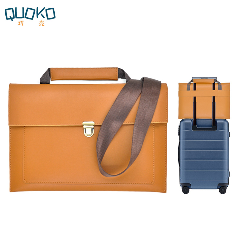 女性と男性のためのpuレザーハンドバッグ,マウスハウス付きシ - Laptop Accessories Organizer Bag のレビューと価格