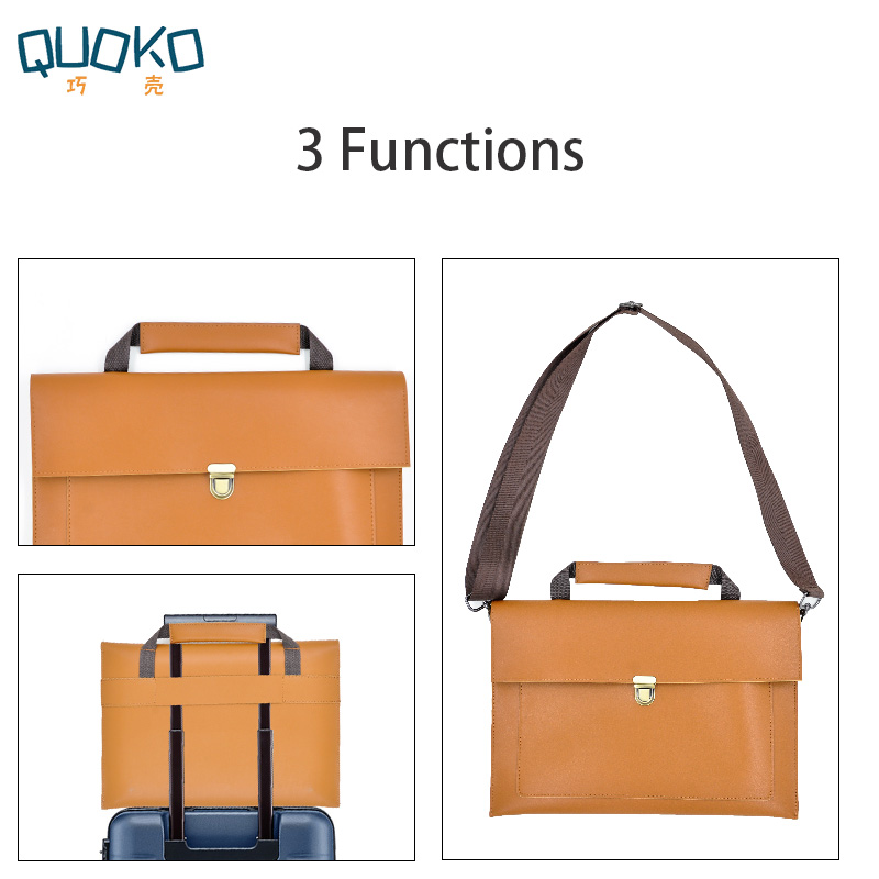 女性と男性のためのpuレザーハンドバッグ,マウスハウス付きシ - Laptop Accessories Organizer Bag のレビューと価格