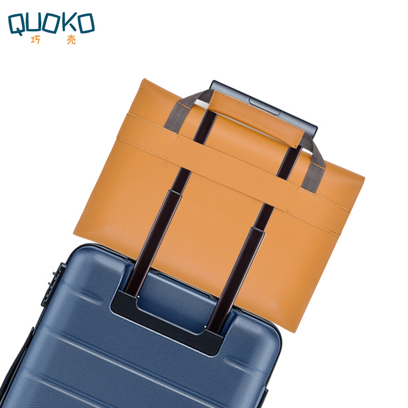 女性と男性のためのpuレザーハンドバッグ,マウスハウス付きシ - Laptop Accessories Organizer Bag のレビューと価格