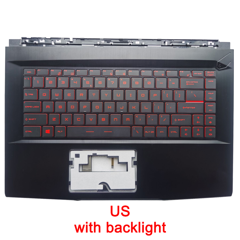 バックライト付きノートブックキーボード,msi gf63 8 - Laptop Accessories Case のレビューと価格