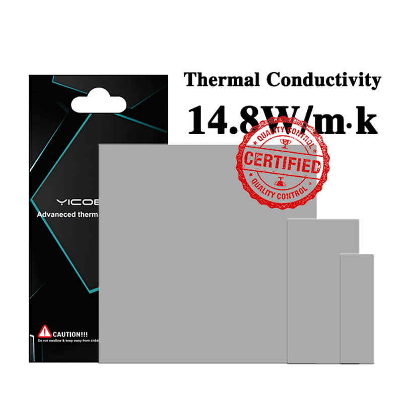 14.8 ワット/mk 熱伝導サーマルパッドコンピュータラッ - Laptop Cooling Pad のレビューと価格