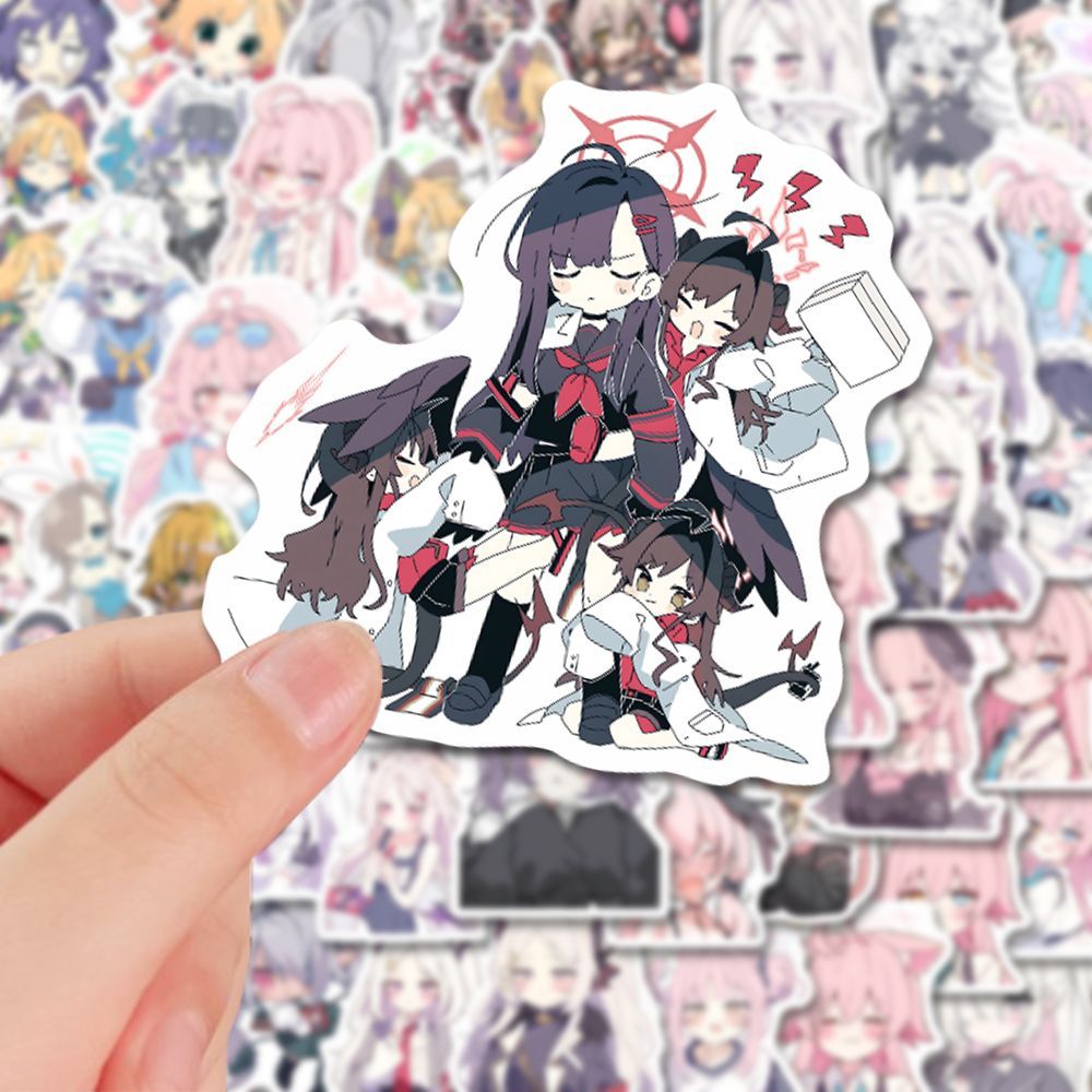 防水ブルーアーカイブステッカー,デカール,ブルーアーカイブ, - Laptop Accessories Girls のレビューと価格