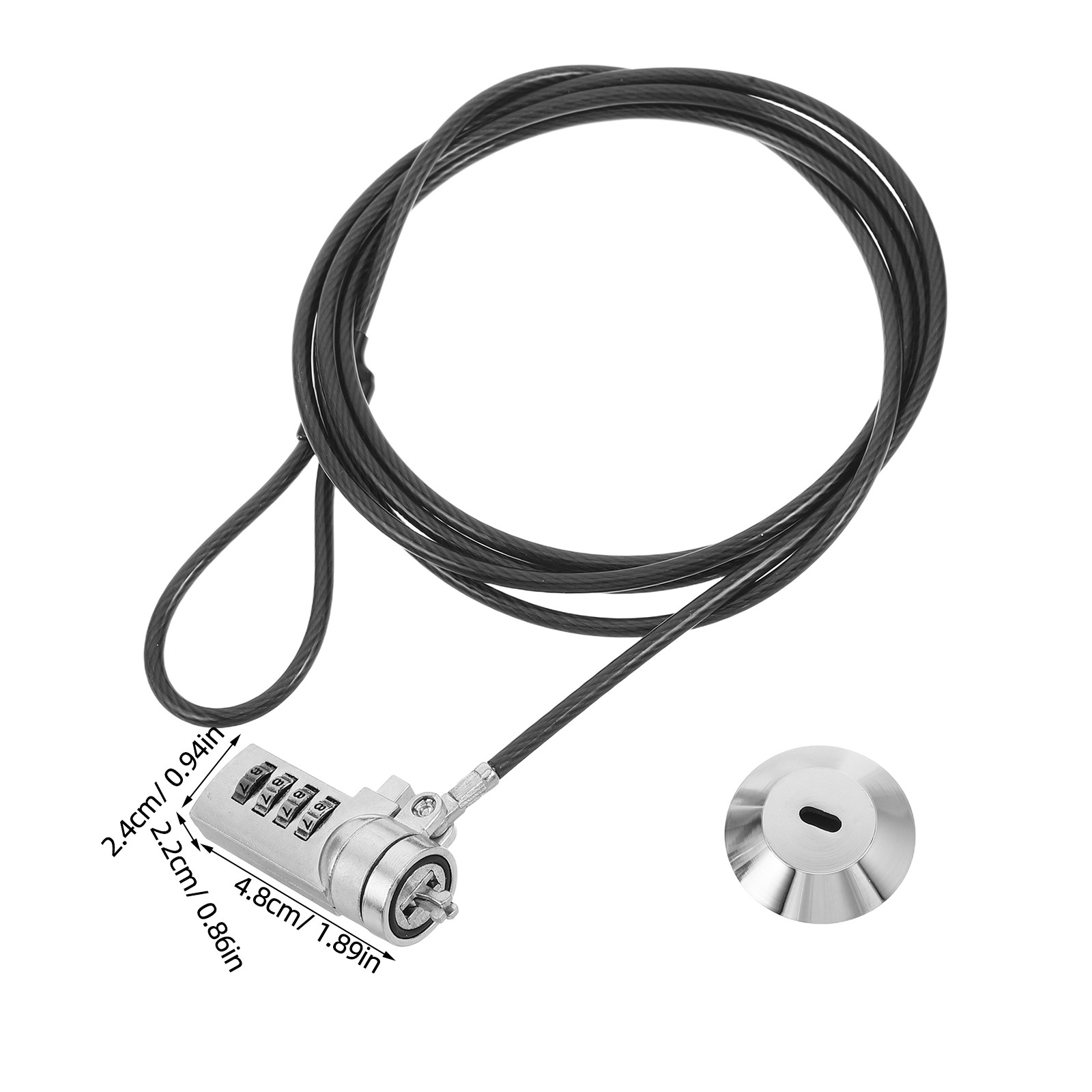 ノートパソコンロック コンピューターケーブルセキュリティ ノ - Laptop Lock Cable のレビューと価格