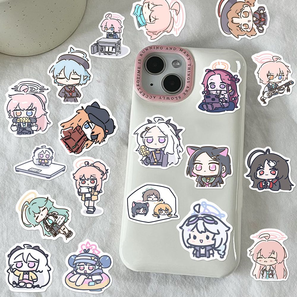 80 個アニメブルーアーカイブソラサキヒナステッカーラップト - Laptop Accessories のレビューと価格