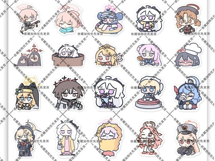 80 個アニメブルーアーカイブソラサキヒナステッカーラップト - Laptop Accessories のレビューと価格
