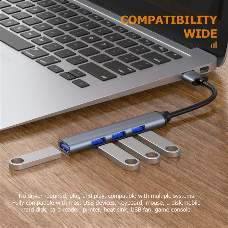 4 ポート USB-C ハブ 3.0/3.1 マルチデバイス - Laptop Accessories Usb のレビューと価格
