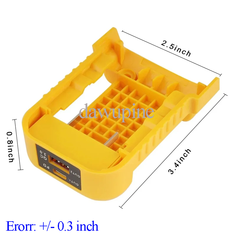 USB Type C電源アダプターバンク DeWalt 18 - Laptop Accessories Usb のレビューと価格