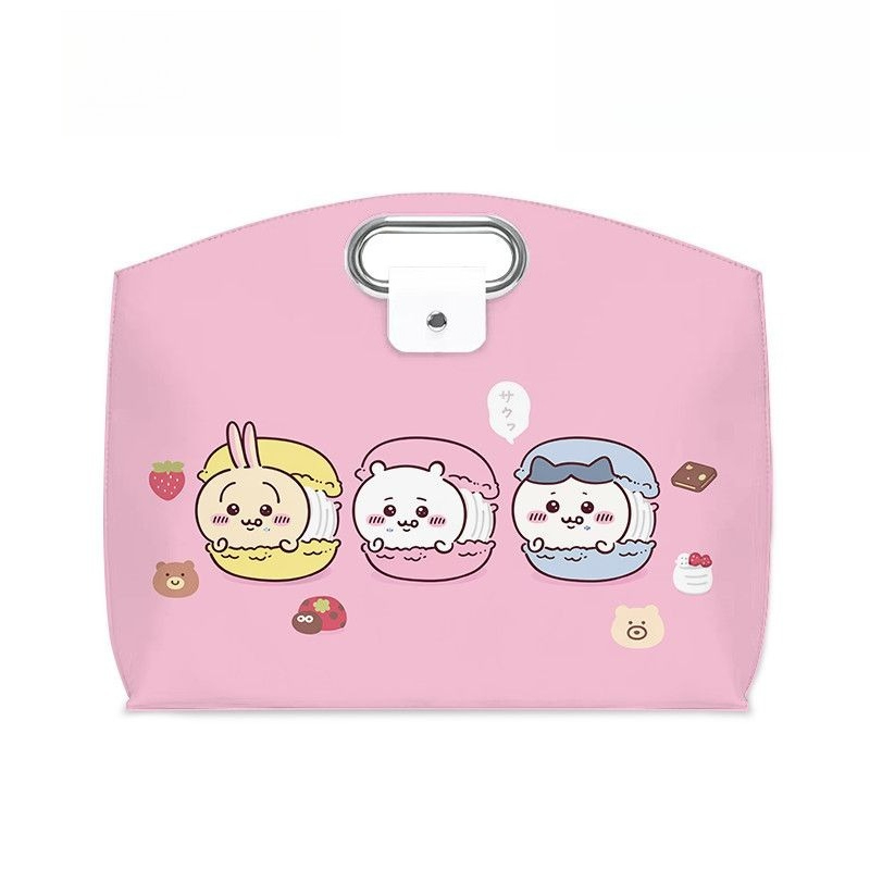 アニメちいかわPUレザーラップトップバッグ防水厚手耐久性のあ - Laptop Editing Accessories のレビューと価格