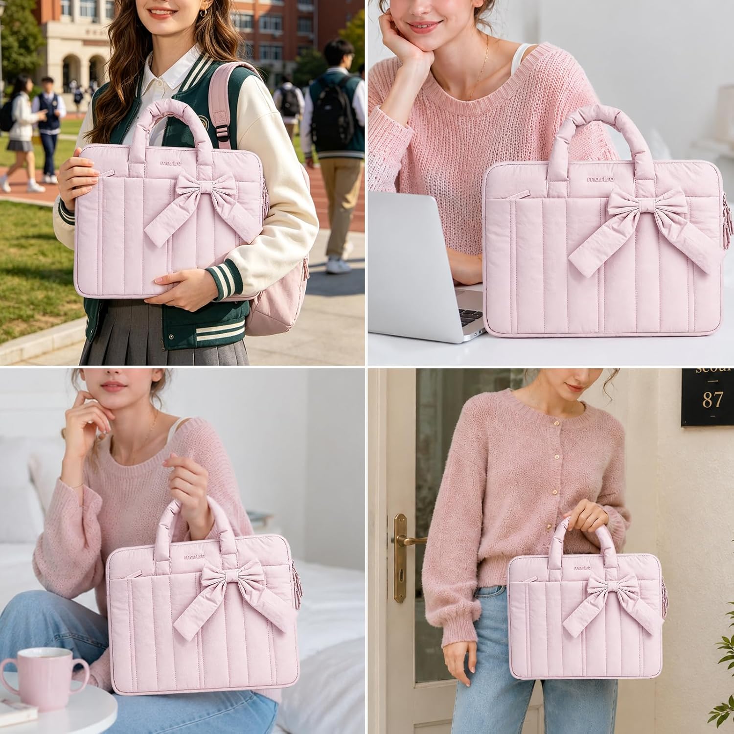 ノートパソコンケース 13 13.3 14 15インチ パフ - Laptop Accessories Organizer Bag のレビューと価格