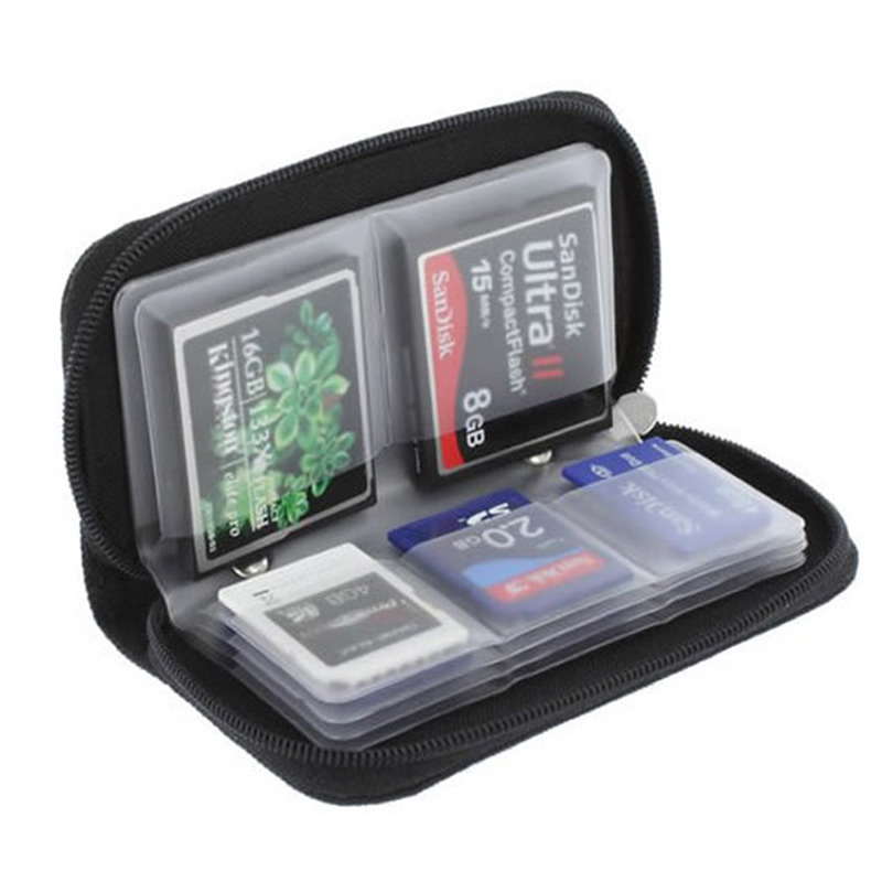 22 in 1 ゲームメモリカード収納バッグキャリングケース - Laptop Accessories Organizer Bag のレビューと価格