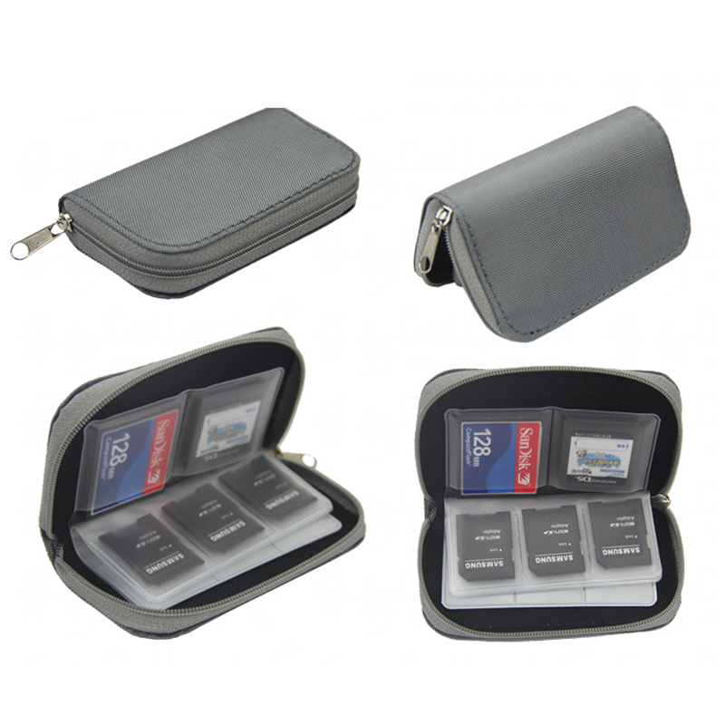 22 in 1 ゲームメモリカード収納バッグキャリングケース - Laptop Accessories Organizer Bag のレビューと価格