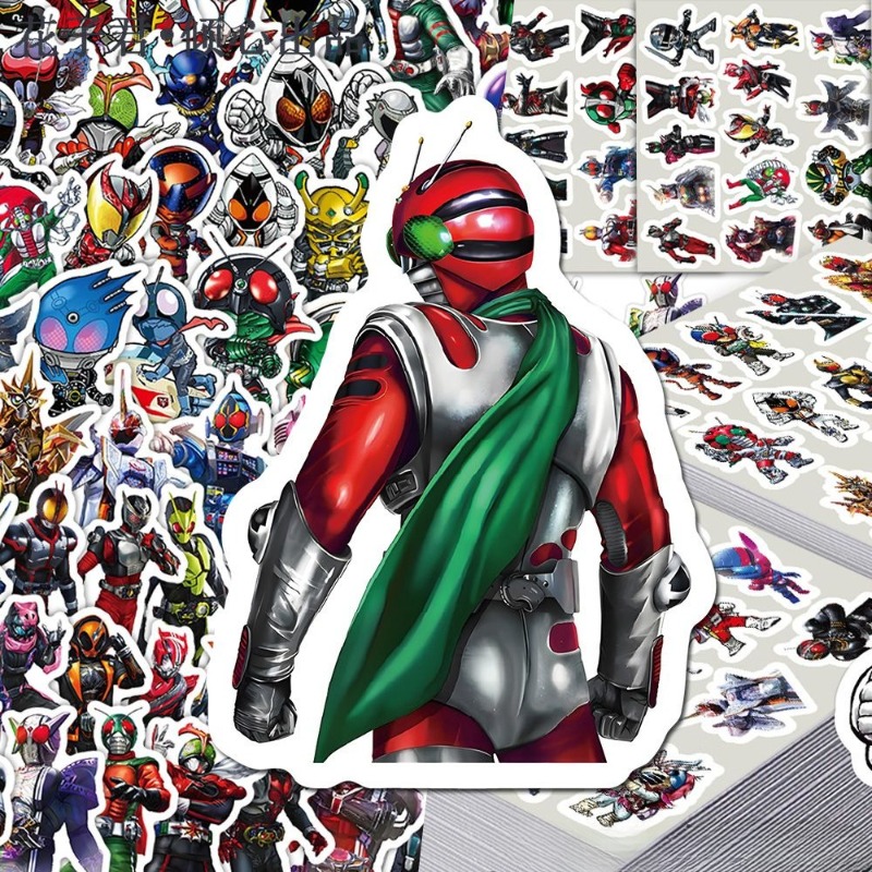 103 個仮面ライダーインス美的かわいい漫画ステッカー防水  - Laptop Editing Accessories のレビューと価格