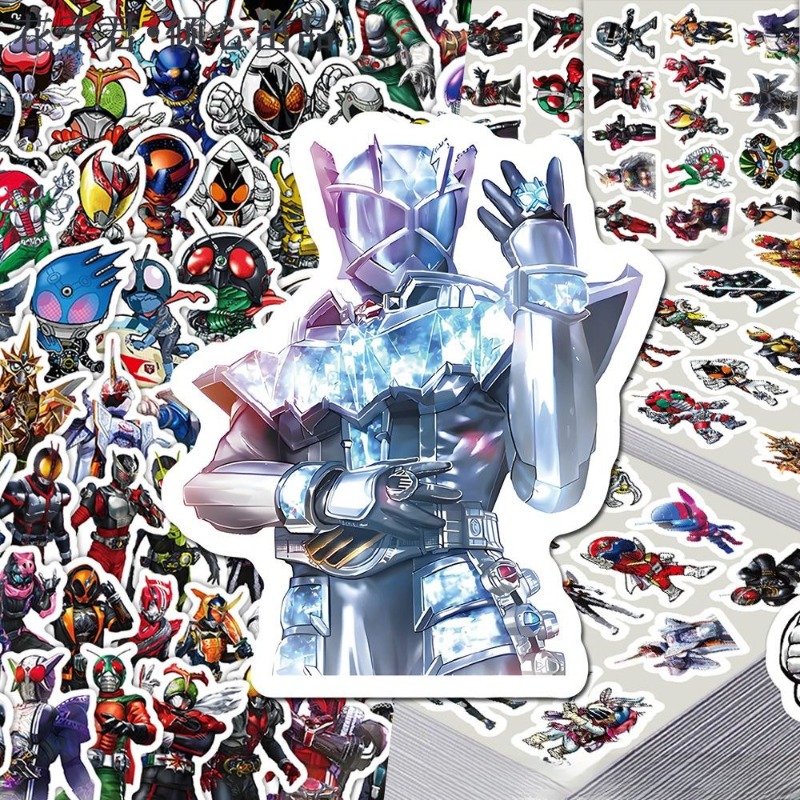 103 個仮面ライダーインス美的かわいい漫画ステッカー防水  - Laptop Editing Accessories のレビューと価格